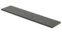 Заборная доска GRINDERDECO, ДПК, шлифованная цвет Асфальт.