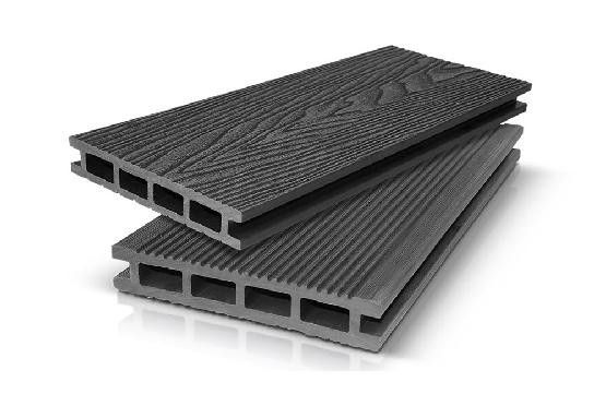 Террасная доска 3D GardenParkett с мелким вельветом в цвете Графит купить в Омске