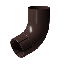 Колено для водосточной трубы 72˚, Docke Stal Premium, Цвет: Шоколадный