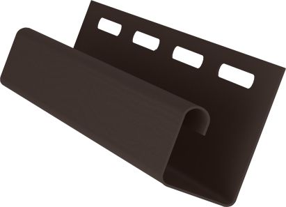 J-Профиль Grand Line Коричневый цвет купить в Омске