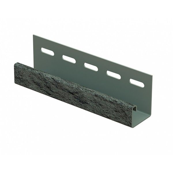 J-планка Ю-Пласт Стоун Хаус Камень, Изумрудный купить в Омске