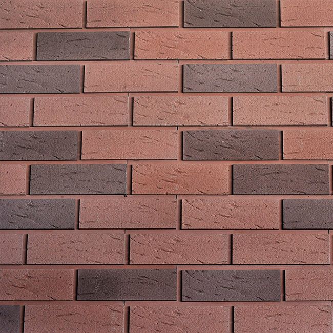 Фасадная плитка Кирисс, Клинкерный кирпич двухцветный модель №14. купить в Омске