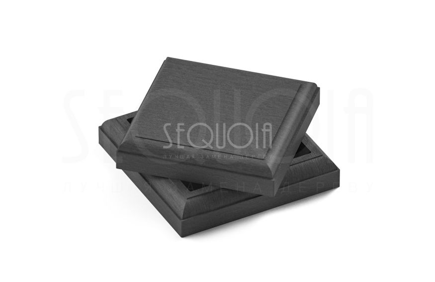 Комплект крышки и юбки для столба SEQUOIA GRAY купить в Омске