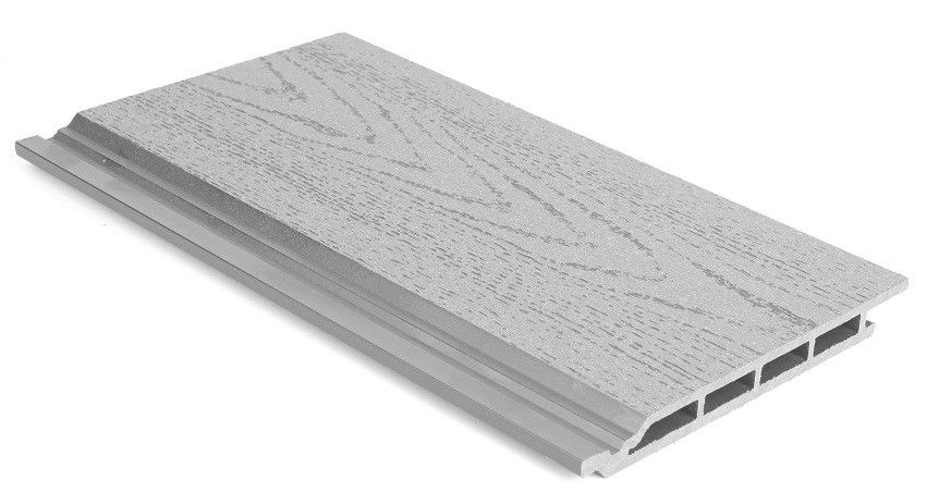 Панель фасадная ДПК Aй-Техпласт, серый цвет купить в Омске