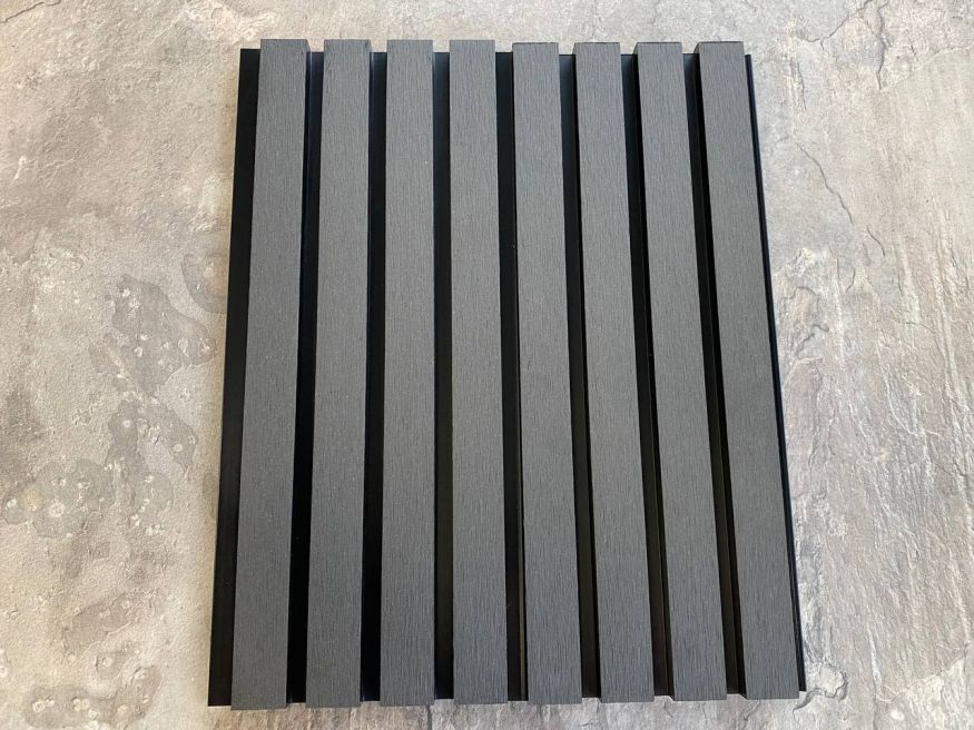 Фасадная реечная панель EasyDecking, Wood-X, Черное дерево купить в Омске