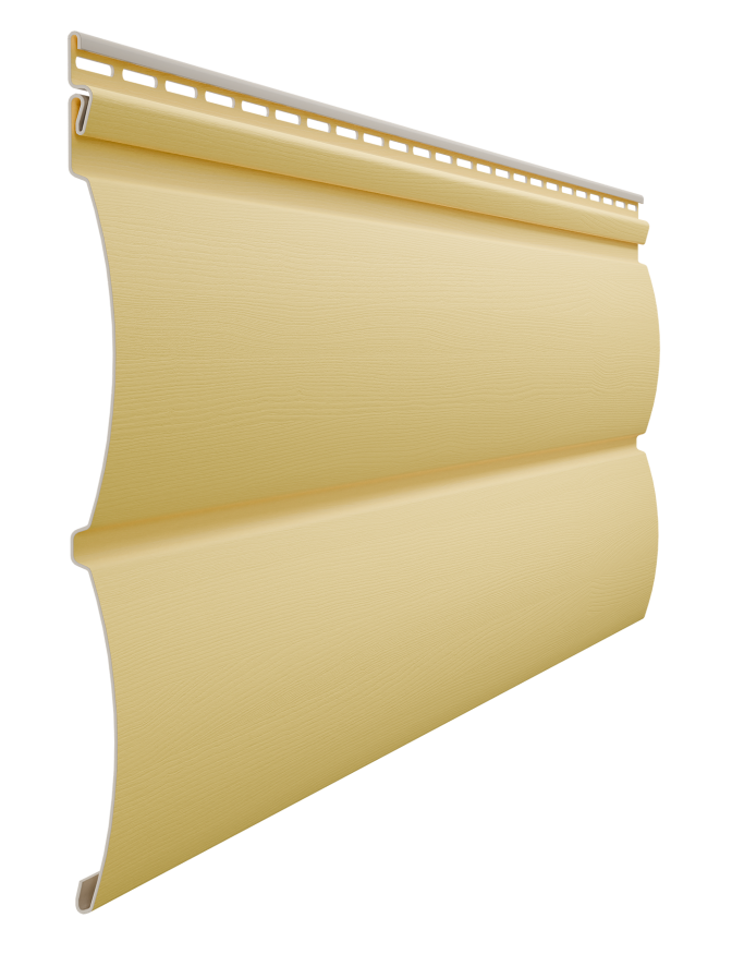 Виниловый сайдинг Docke, Блок-Хаус D4.7T, Лимон купить в Омске