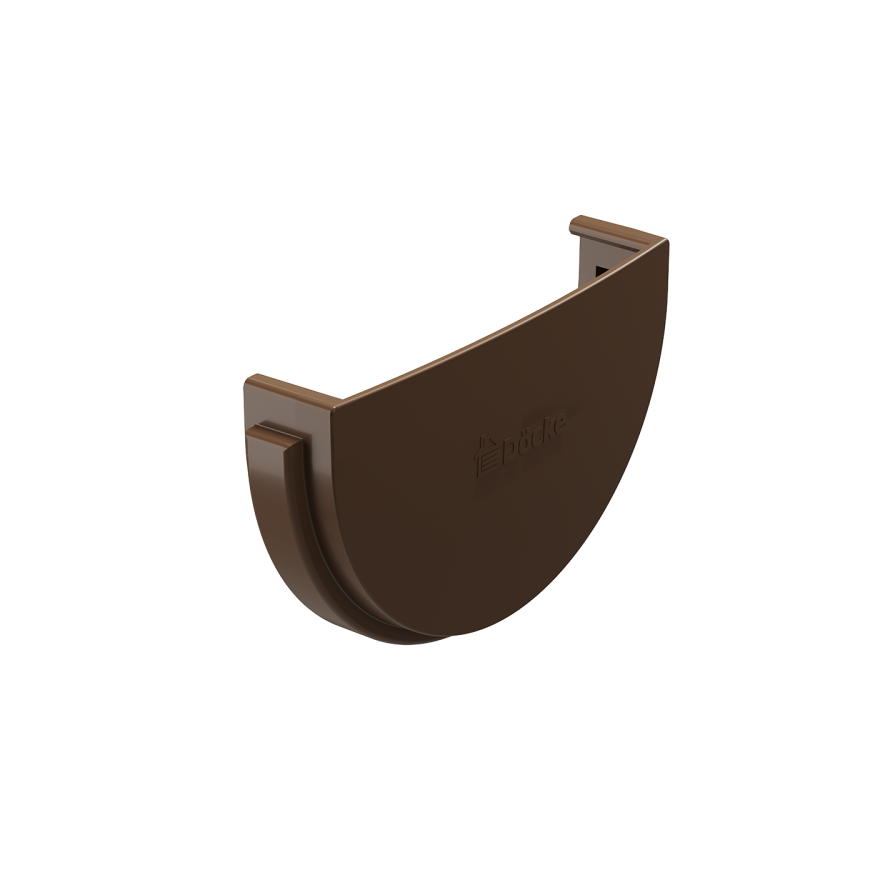 Заглушка для желоба Docke Standard, цвет светло-коричневый. купить в Омске