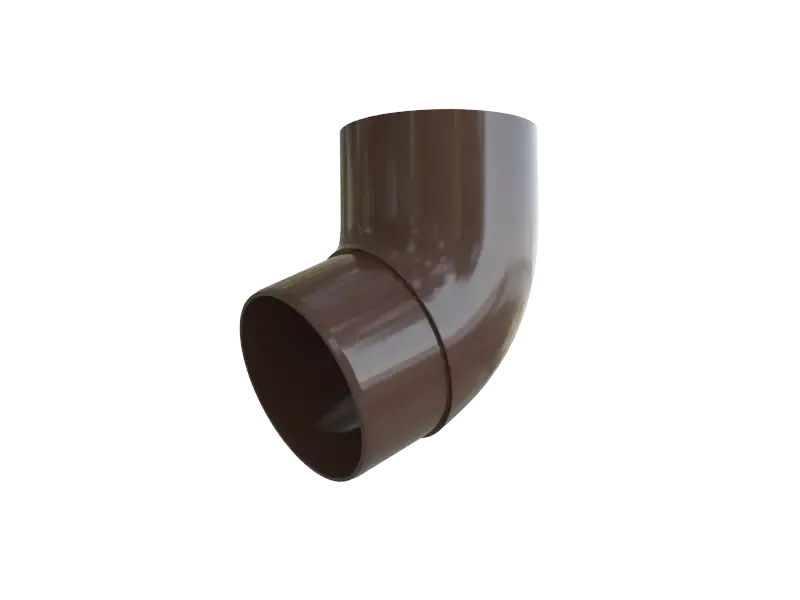 Колено трубы 67°, Альта-Профиль, Элит Коричневый купить в Омске