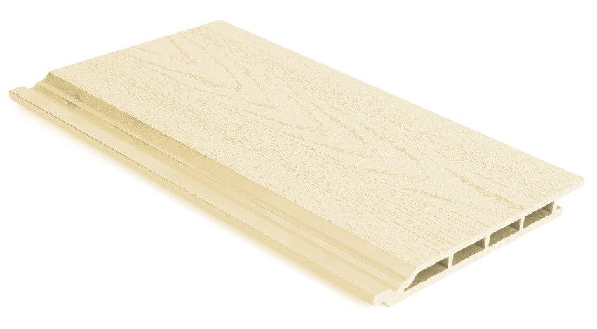 Панель фасадная ДПК AЙ-ТЕХПЛАСТ цвета слоновой кости купить в Омске