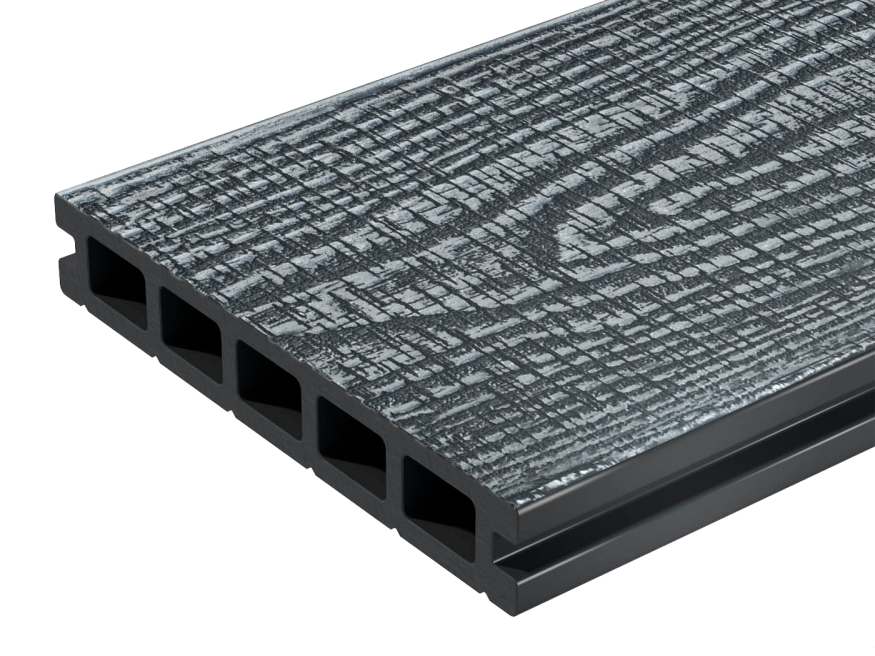 Террасная доска WOODVEX Expert Antique цвет Stone Gray купить в Омске