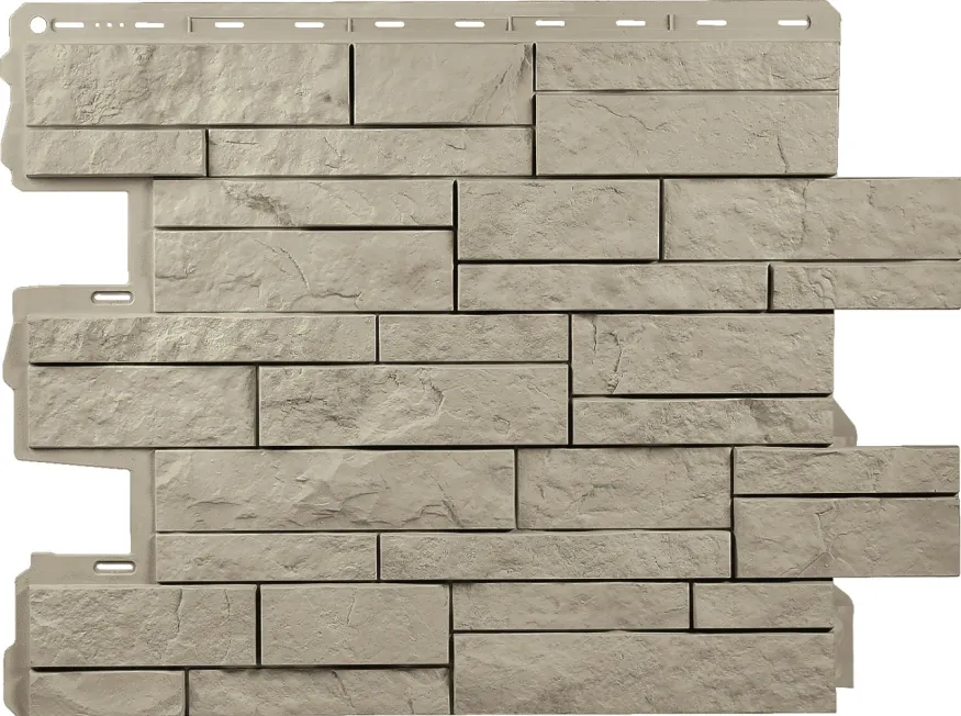 Фасадная панель Альта-Профиль, Шотландия ЭКО Кремовый купить в Омске