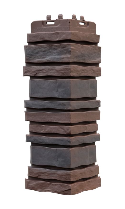 Угол наружный Grand Line, Сланец Design Plus, Орех купить в Омске