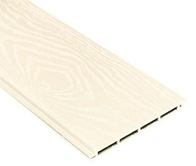 Фасадная доска из ДПК Faynag Premium Fusto Bаgnato - Цвет Слоновой Кости купить в Омске