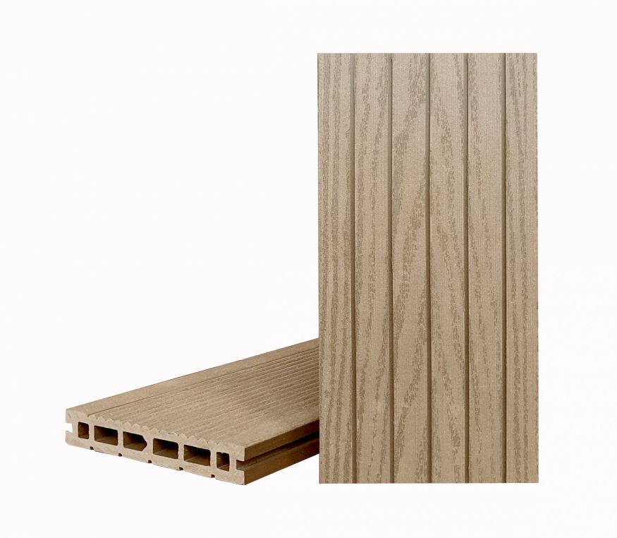 Террасная доска ДПК Terrapol Классик (Пустотелая с пазом) Кантри, Арахис купить в Омске