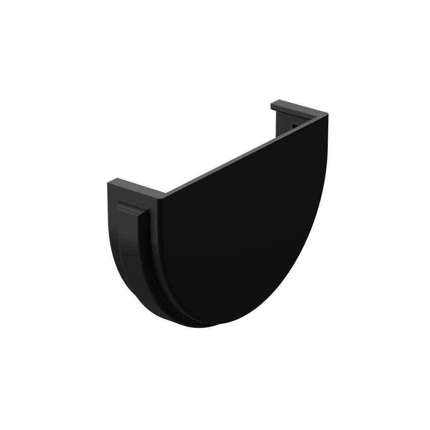 Заглушка желоба Docke Premium, Карбон купить в Омске