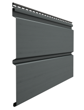 Виниловый сайдинг Docke, Брус D6S, Графит