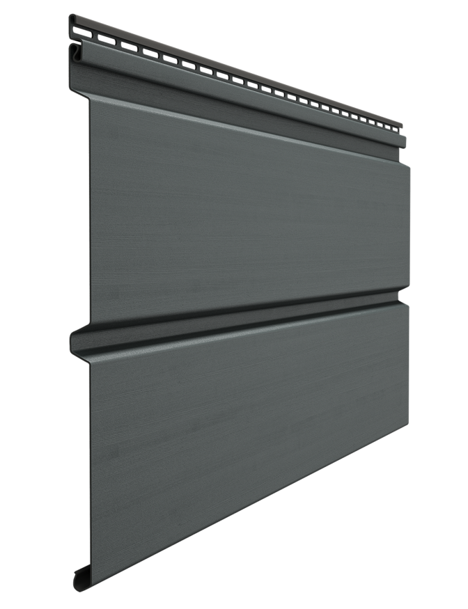 Виниловый сайдинг Docke, Брус D6S, Графит купить в Омске