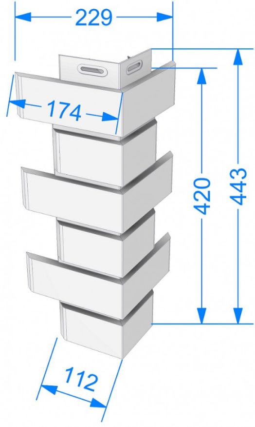 Угол Docke, Standard, Flemish (Флемиш) Красный купить в Омске