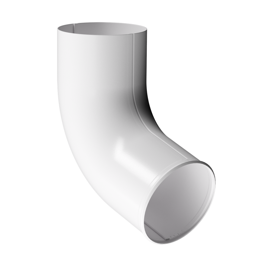 Отвод для водостока Docke Stal Premium, цвет Пломбир. купить в Омске