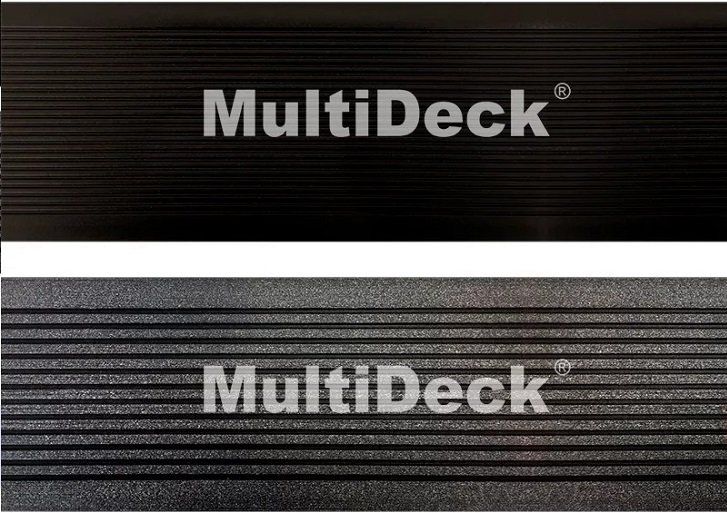 Террасная доска из ДПК MultiDeck Черный бархатный оттенок купить в Омске