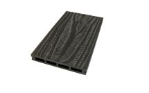 Террасная доска пустотелая ДПК NanoWood Nature 3D (20мм) Графит