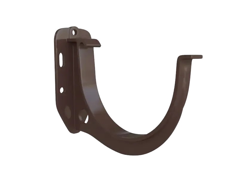 Кронштейн для желоба Альта-Профиль Элит, коричневый цвет. купить в Омске