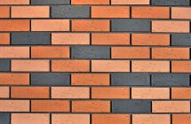 Фасадная плитка Кирисс Фасад, Двухцветный клинкерный кирпич №37