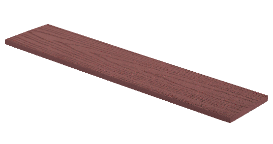 Заборная доска GRINDERDECO, ДПК, текстура &amp;quot;дуб&amp;quot; Мербау. купить в Омске