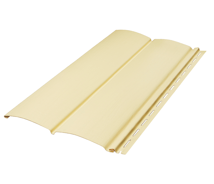 Виниловый сайдинг NORDSIDE, Лапландия под бревно, Шафран купить в Омске