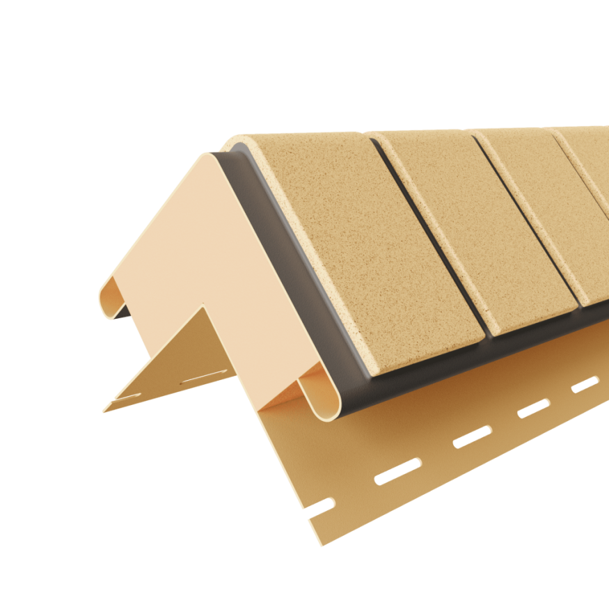 Термоугол Доломит «Кирпич» 20мм, Желтый купить в Омске