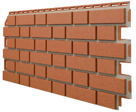 Фасадная панель VOX Clinker в терракотовом оттенке купить в Омске