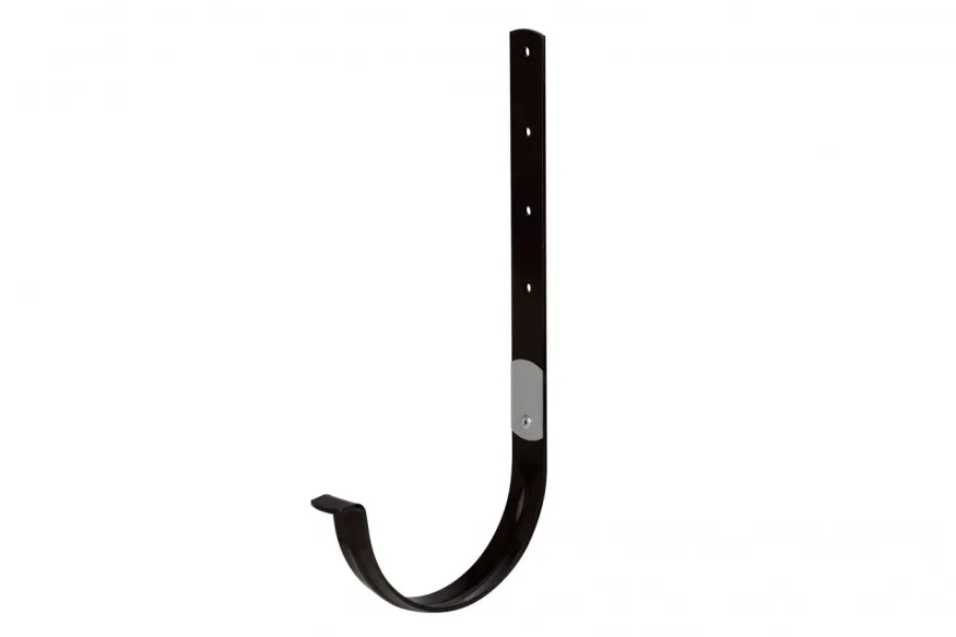 Металлический кронштейн для желоба Альта-профиль, Элит Коричневый купить в Омске