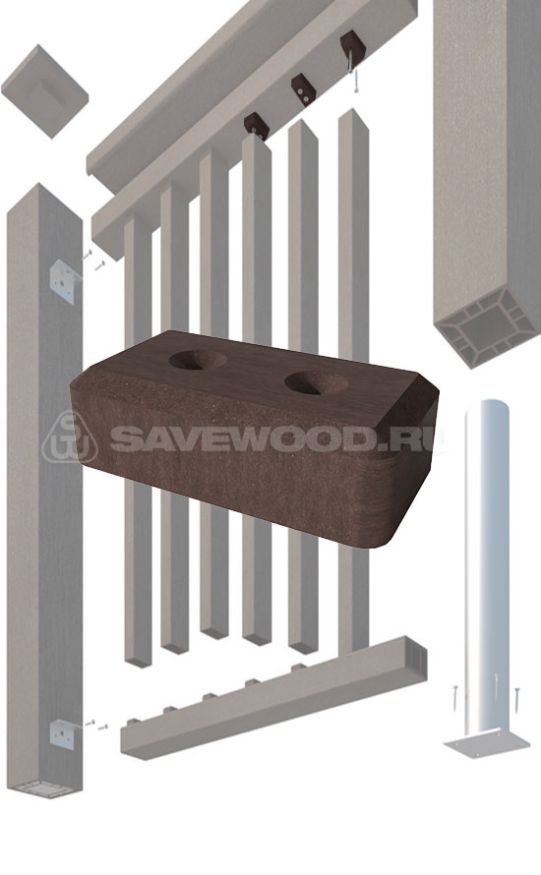 Крепление балясины Savewood купить в Омске