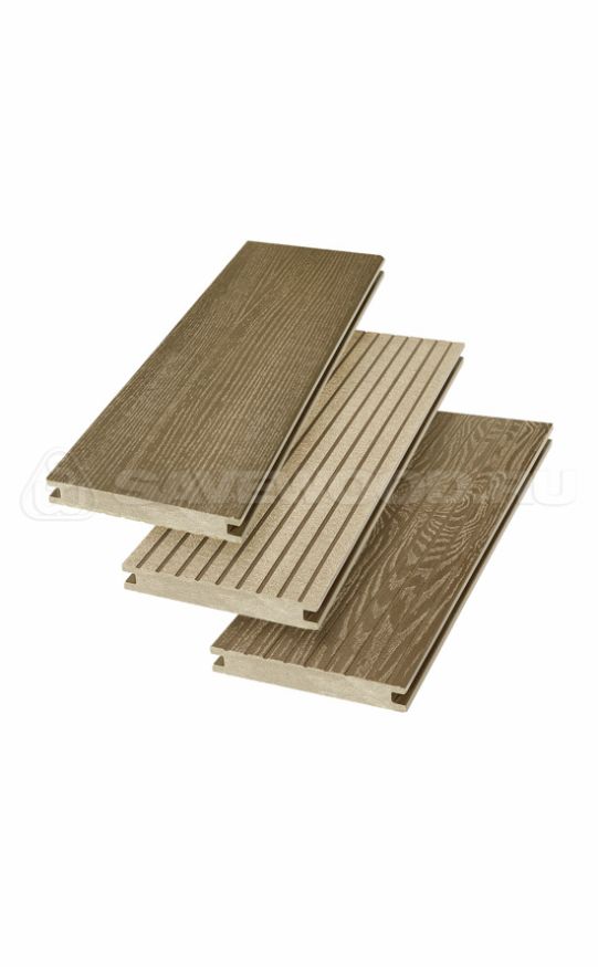 Террасная доска ДПК SaveWood, SW Fraxinus (R), Тик купить в Омске