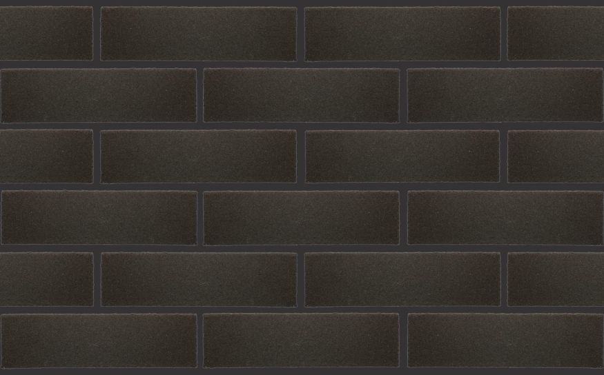 Гибкая клинкерная плитка Симтер СТ-02 Черный (модульная) купить в Омске