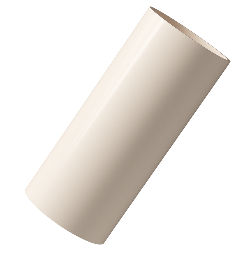 Труба водосточная 1000 мм Docke, Lux, Латте купить в Омске