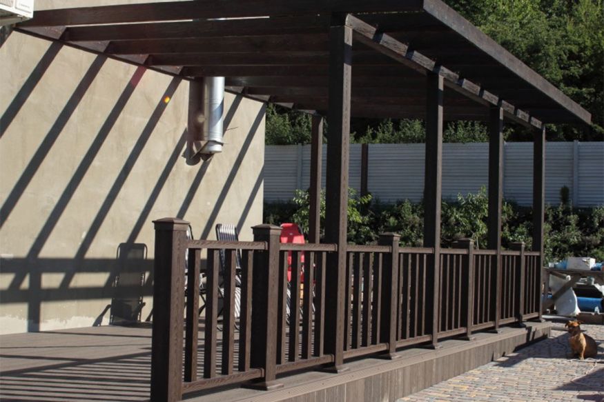 Комплект ограждения Holzhof Венге купить в Омске