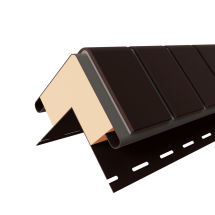 Термоугол Доломит «Кирпич» 20мм, Коричневый