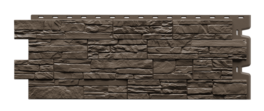 Фасадная панель Docke Алтай Шоколад купить в Омске