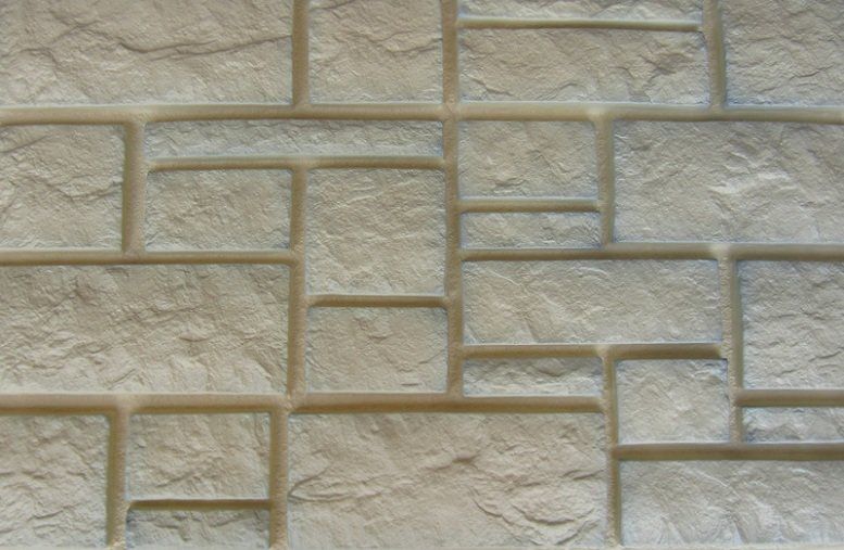 Фасадная панель Аэлит &amp;quot;Дворцовый камень&amp;quot; в желтом цвете. купить в Омске