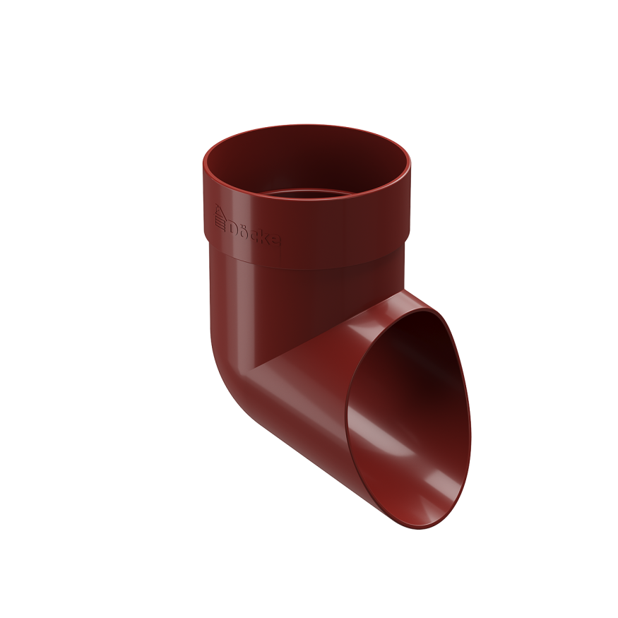 Наконечник водостока Docke Standard, Красный купить в Омске