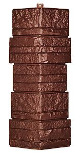 Угол Т-сайдинг, Альпийская Сказка ЭКО-1 Коричневый купить в Омске