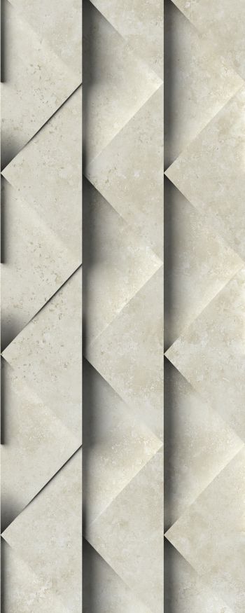 Фиброцементные панели Panda Треугольники 05120F - Обновленный вариант купить в Омске