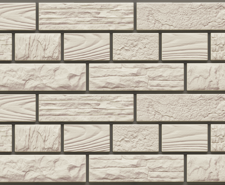 Фасадные панели Доломит, Кирпич Москва, Мраморный купить в Омске