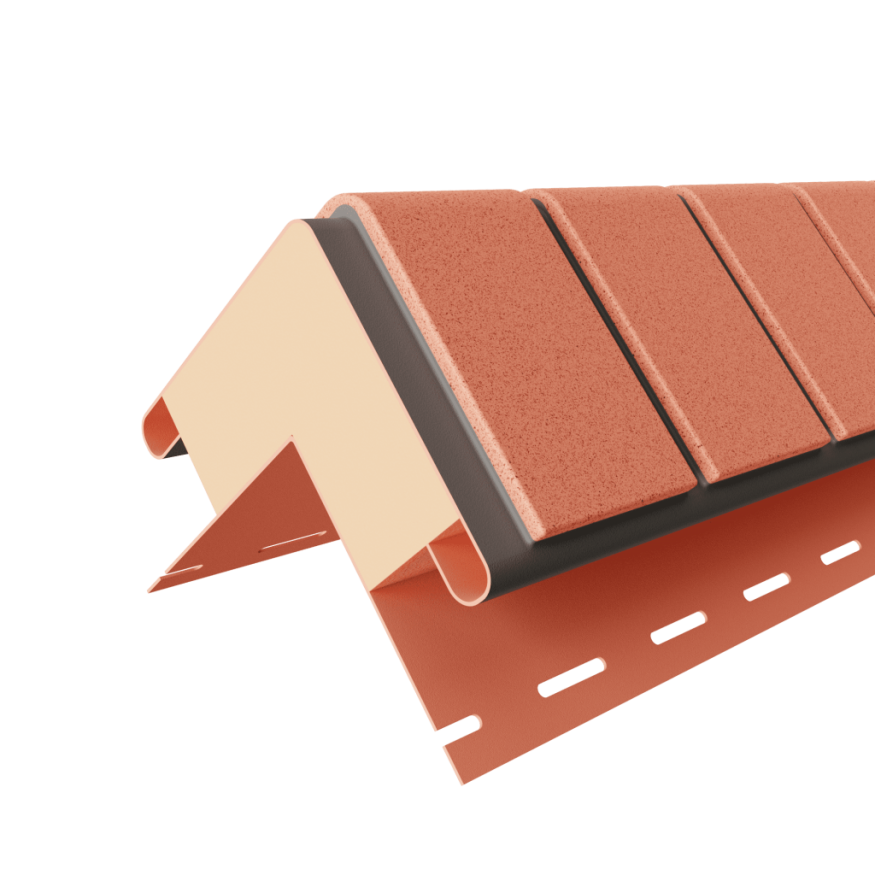 Термоугол Доломит «Кирпич» 20мм, Красный купить в Омске