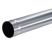 Водосточная труба Aquasystem 1.00м, оцинкованная, 125/90