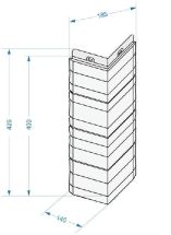 Угол Docke Алтай Шоколад