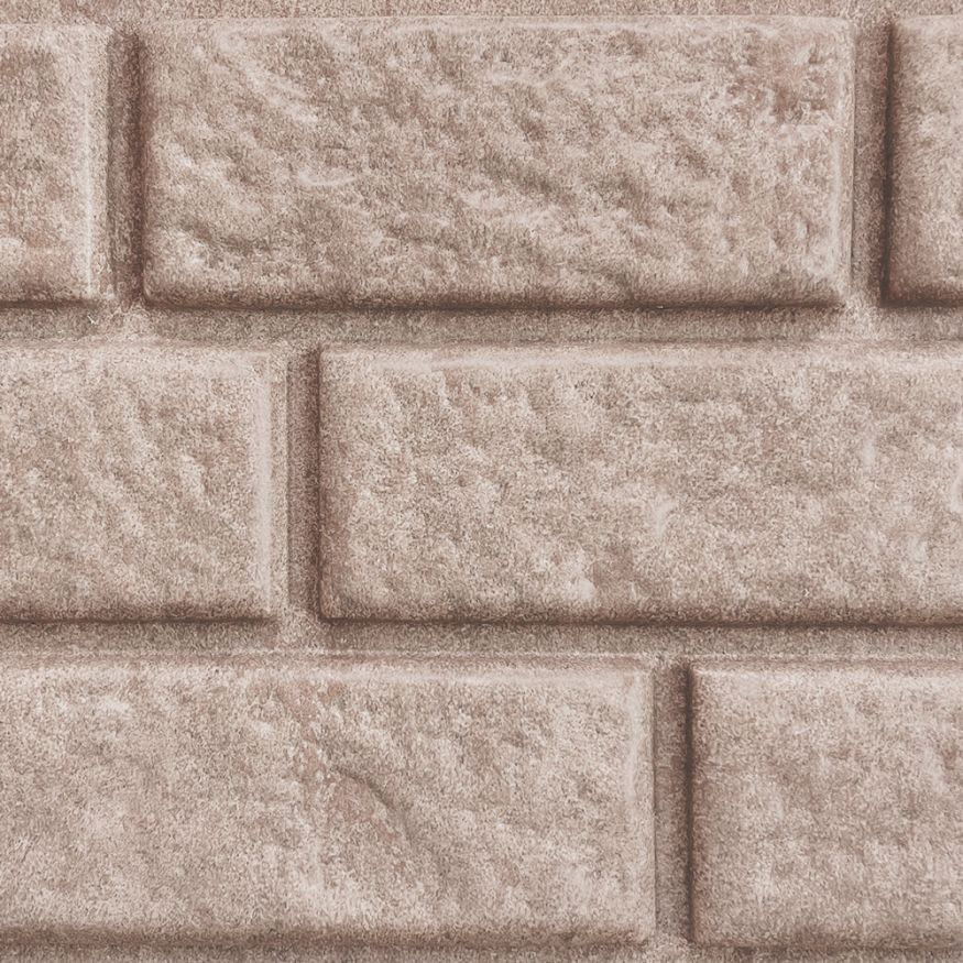 Виниловый сайдинг Fineber, BRICKHOUSE, Цвет: белый купить в Омске