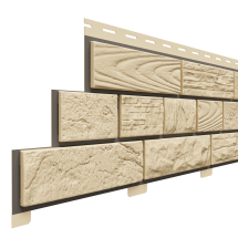 Фасадные панели Доломит, Кирпич Москва, Кремниевый