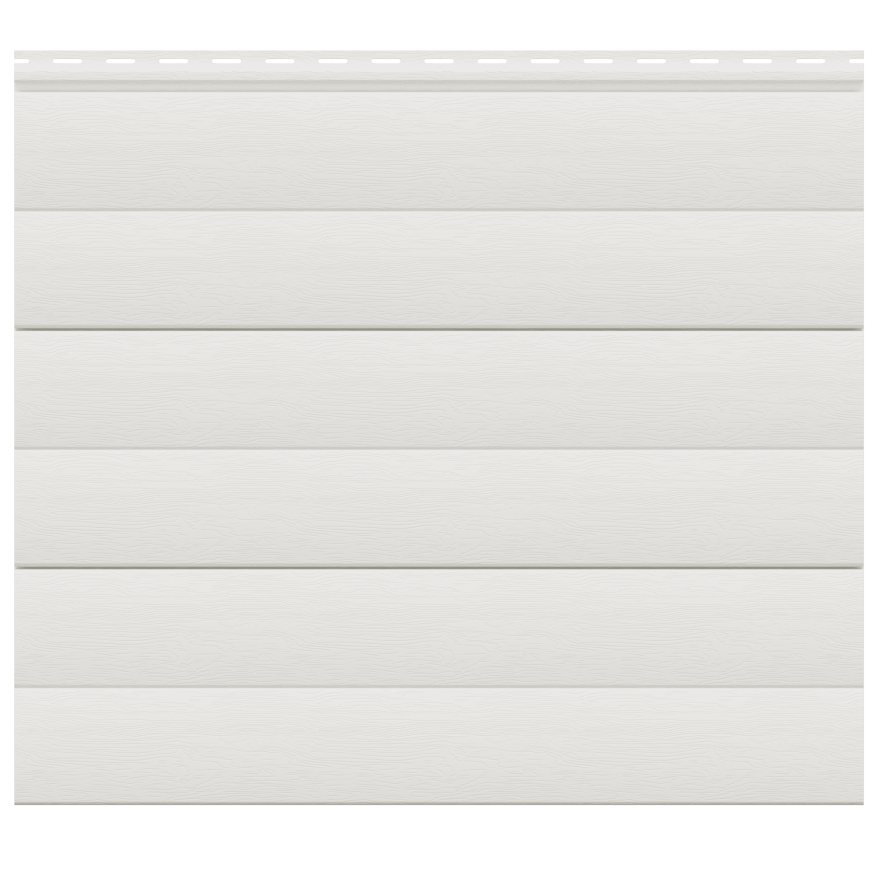 Виниловый сайдинг Доломит, Блок-Хаус, Белый купить в Омске